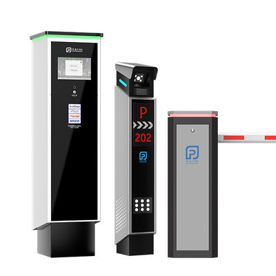 kopen Beveiligde parkeerbarrièrepoort met rechte arm 24V invoerspanning en gelijkstroomborstelloze motor 150W online manufacture