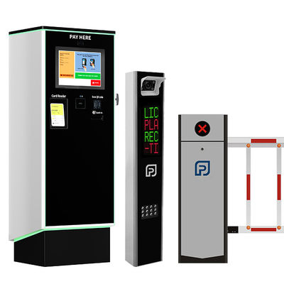 Digitale parkeerkiosk met 19,1