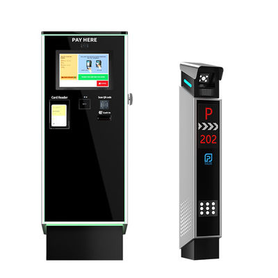 Touchless Parking Pay Station Zelfbediening 19,1 inch LCD Parkeerbewijsmachine