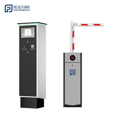 Slimme vloer staande parkeerbiljetkiosk met kleur / logo aanpassing